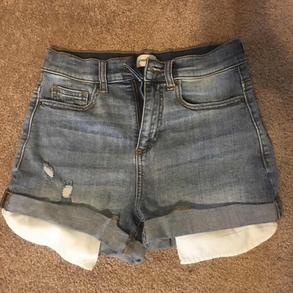 Sneak Peek Jean Shorts with pockets